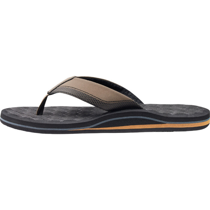 2024 Reef Mnner The Ripper Flip Flop Sandals CI8647 - Black / Tan